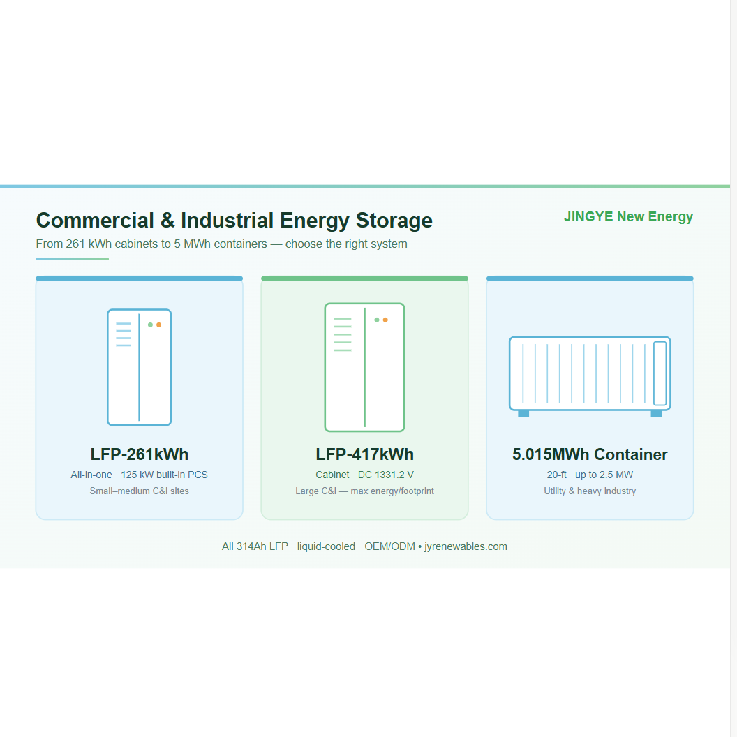 Wie man einen kommerziellen und industriellen Energiespeicher ausw&auml;hlt System: Ein Kaufratgeber